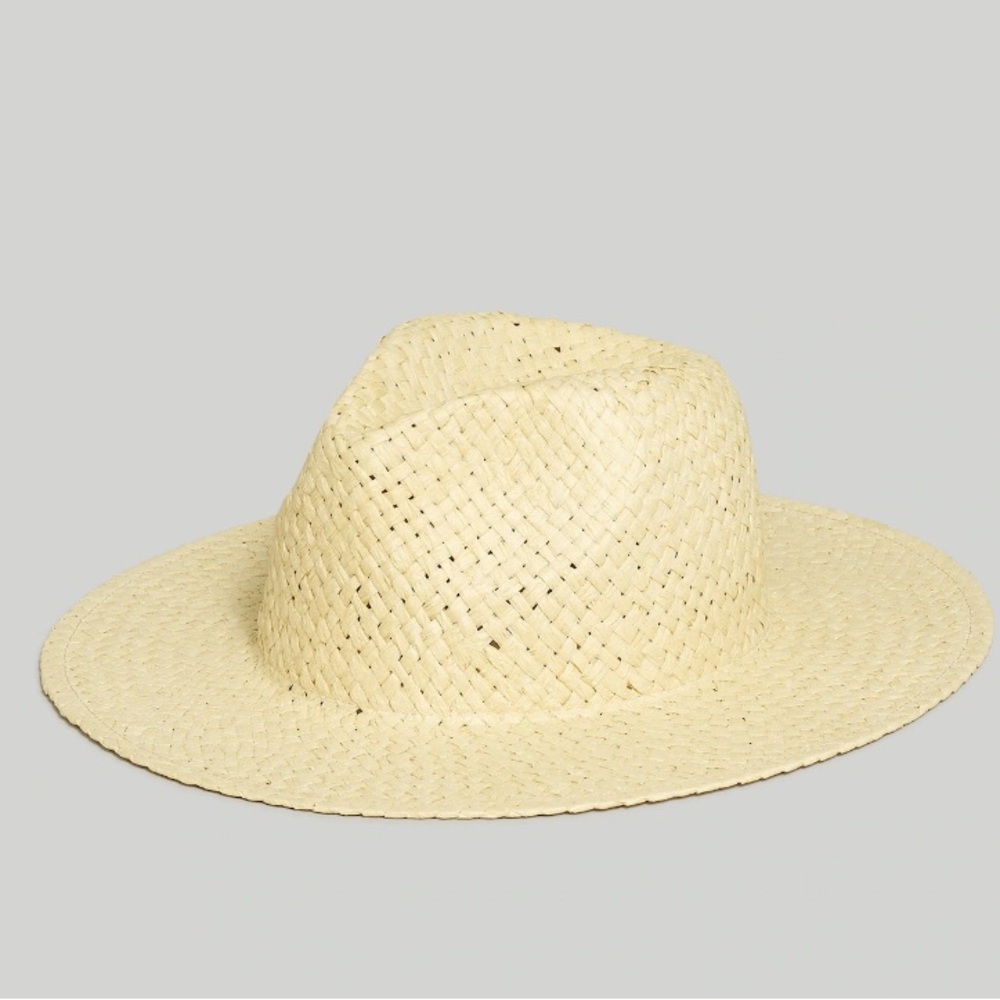 Madewell Cream Straw Hat M/L